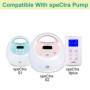 Maymom Protection anti-retour compatible avec pompe à poitrine Spectra S2 Spectra S1 et 9 Plus - Non original Spectra Pompes；com