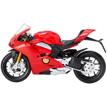 Bburago Ducati Panigale V4 1:18, B18-51080, Noir, 17 x 7 x 10.8 cm 90 Grams