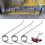 OTOTEC 48 Pièces Ressorts de Rouleau de Ventilateur de Scarificateur électrique en Acier Inoxydable Accessoires de Ressort Compa