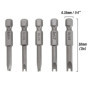 YINETTECH Lot de 5 embouts de tournevis magnétiques en forme de U U4 U5 U6 U7 U8 en forme de U pour tournevis électriques, tourn