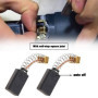 VGOL 2 paires de Balais de Charbon Rechange Compatible avec AEG SB2E 751/SB2E 901/SB2E 651/SB2E 701/SB2E 20 Balai de Charbon pou