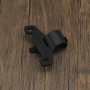 VGOL Lot de 4 supports de pompe à vélo en plastique noir de 20 mm de diamètre pour pompe à air de vélo de route et de montagne