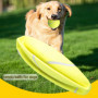 Wanjorlay Jouet de Morsure pour Animaux de Compagnie Balle Tennis GéAnte 24CM pour Chiens Jouet à Mâcher Balle de Tennis Gonflab