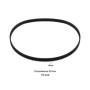 eMagTech 1 Courroie de Machine à Pain 537 Mm 179 Dents Largeur 8 Mm Courroie D'entraînement Compatible avec Morphy Richards 4828