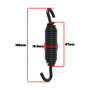 eMagTech 1pc Ressort de Béquille Latérale de Moto 10 Cm Ressort de Béquille Remplacer La Pièce 49725-07A Compatible avec Har-Ley