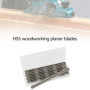eMagTech 10pcs Lames de Raboteuse Électrique HSS 82mm avec Double Tranchant Remplacement Compatible avec Makita Raboteuses à Mai
