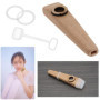 LT Easiyl 1 ensemble Kazoo en Bois Orff Instruments Partenaire Musical Kazoo pour Guitare Ukulélé Violon Piano Accompagnement av