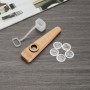 LT Easiyl 1 ensemble Kazoo en Bois Orff Instruments Partenaire Musical Kazoo pour Guitare Ukulélé Violon Piano Accompagnement av