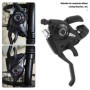 LT Easiyl 1 Paire de Leviers de Frein de Vélo 3x7 21 Vitesses avec Câbles de Changement de Vitesse Indicateur de Vitesse pour VT