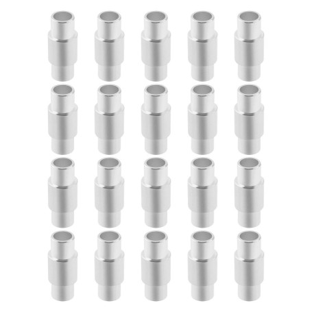 LT Easiyl Lot de 20 entretoises de roulement de roue en alliage d'aluminium pour patins à roues alignées et patins à roulettes