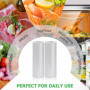 KitchenBoss Sacs Sous Vide Alimentaire：2 Rouleaux 28x600cm, Rouleau Sous Vide Alimentaire Convient à L'appareil de Mise sous Vid