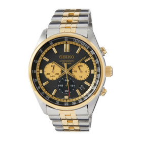 Seiko Homme Analogique Quartz Montre avec Bracelet en Acier Inoxydable SSB430P1