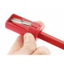 Draper Cps2 de charpentier Taille-crayon, Rouge