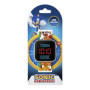 Sonic The Hedgehog Montre numérique pour enfants avec bracelet orange LED SNC4322M