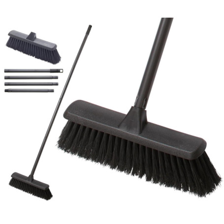 Fit For The Job Balai d'intérieur Souple adapté au Travail, Balai Souple idéal pour Le stratifié, Le Vinyle, Le parquet, Le carr