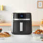 Russell Hobbs Air Fryer XXL 8,3L Rapid Air (Compact, Silencieux, Pizza Ø 26cm) Friteuse sans huile (9-en-1, Cuit, gril, rôtit et