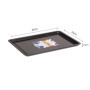 Wham F35 Lot de 3 plaques de cuisson antiadhésives 32 x 23 x 1,5 cm