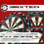Target Darts TOR Dartboard, Cible de Fléchettes à Pointe en Acier, Cible de Fléchettes Aux Normes de Compétition Approuvées par 