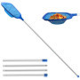 Jsdoin 161cm épuisettes de Surface pour Piscine, Filet de Piscine, épuisette Piscine avec 123CM Télescopique Réglable pour Netto