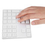 Lazmin Mini pavé numérique sans Fil à 34 Touches, Clavier numérique Ultra-Fin Rechargeable Bluetooth Petit Clavier pour Mac OS W