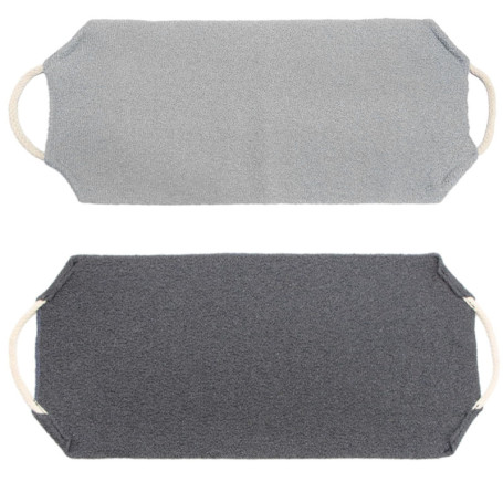 2 Longues Serviettes De Bain, Brosse Pour Le Dos, Luffa De Douche, Serviette Exfoliante Pour Le Dos, Serviette De Douche, Servie