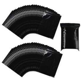 Lot de 100 sacs hygiéniques noirs pour femme