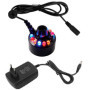XUJAIOLQP Mini Mist Maker 12 LED Mister Fogger Water Fountain Pond Fog Machine Vaporisateur Humidificateur Fontaine D'intérieur 