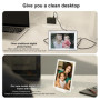 Frameo Cadre photo numérique 10,1" 5000 mAh alimenté par batterie WiFi 32 Go HD IPS Écran tactile avec chargeur sans fil Rotatio