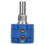 Potentiomètre multitours, potentiomètre multitours de précision 2W 5K Ohm à résistance réglable, 3590S-2-502L, réglage de la ten