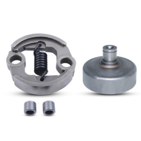 Tambour et Embrayage pour STIHL FS160 FS180 FS220 FS280 Débroussailleuse, AUMEL Cloche de Tambour + Embrayage Accessoire Pignon 