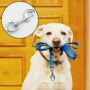 Sctmda Mousqueton Pivotant 8 Pièces Mousqueton Laisse Chien Mousqueton Porte Clés Clip à Ressort de Déclenchement Crochets avec 