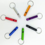 DOULEIN Sifflets de Survie d'urgence avec Porte-clés ，21 Pièces Aluminium Sifflet de Survie de Sécurité Sifflet Enfant pour Le S