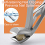 YPYMOD Coupe Ongle Professionnel, à Tête Inclinée Coupe Ongle Pied pour Personnes âgées Ongles épais Large Ouverture, Supérieure