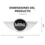 BMW MINI R50 R52 NEUF d'ORIGINE AVANT CAPOT mini badge emblème 51147026184
