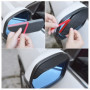 WANGCL Lot de 2 paires de rétroviseurs universels pour rétroviseur de voiture - Protection contre la pluie - Accessoires de voit