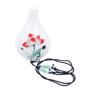 Alnicov Ocarina/ocarina 6 trous peint à la main Lotus Style bouteille de vin Alto C Beau design, parfait pour les débutants