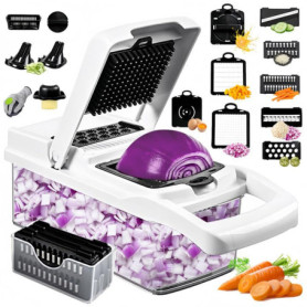 TTSTOIEE coupe legumes multifonctions,decoupe legumes