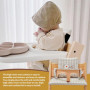 LEKEFETO Coussin d'assise pour chaise haute Stokke Tripp Trapp : ensemble de coussins de chaise haute antidérapants, revêtement 