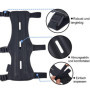Huntingdoor Tir à l'arc - Accessoires Protège-doigts - En cuir - Long protège-bras - Équipement de protection - Pour droitier - 