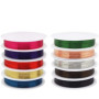 Fil de Cuivre Métallique Fil de Fer pour Bijoux Kit de 10 Rouleaux de Fil pour Emballage de Bijoux Artisanaux en Couleurs Mélang