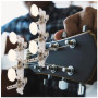 2 Pièces,Mécaniques mécaniques pour guitare,Boutons des mécaniques de guitare,Mécaniques pour cordes de guitare,tuning Pegs acce