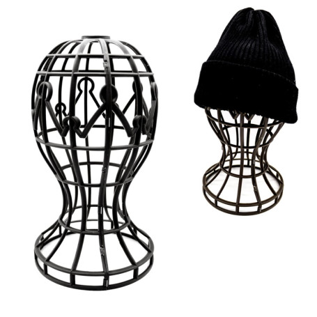 Support de Cintre Présentoir à Perruque - Porte Perruque Plastique Portable, Support de Chapeau, Durable Porte-perruque,Présento