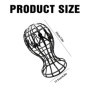 Support de Cintre Présentoir à Perruque - Porte Perruque Plastique Portable, Support de Chapeau, Durable Porte-perruque,Présento