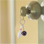 Zwenjuan Mini Bowling Porte-clés,4 Pièces Bowling Pin Ball Keychain Suspendus Ornement Porte-Clés Cadeau de Bowling,pour Anniver