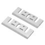 2PCS 3-1/4 Inch Tooling Lames de raboteuse Lame de Rechange pour Raboteuse électrique HSS Lame de Rabot pour Hitachi 1900B