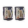 2 bracelet magnétique, porte-outils magnétique, porte-outil magnétique, bracelet de poignet magnétique portable, bande magnétiqu