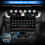 Autoradio 1 din Android 13 Universel Voiture Modèles Écran de 10.6 Pouces Supporte GPS Carplay Android Auto WiFi 4G Bluetooth FM