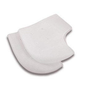 Silicone Respirant Protège Talons, Gel Protéger Chaussettes Manches, haussettes sèches fissurées Soulagement pour Arrière et Sou