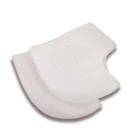 Silicone Respirant Protège Talons, Gel Protéger Chaussettes Manches, haussettes sèches fissurées Soulagement pour Arrière et Sou