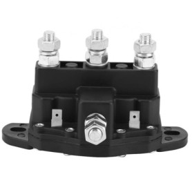 Treuil 12V, relais solénoïde, 6 bornes 12V Contacteur de relais de commutateur de solénoïde d'inversion de moteur de treuil Cont